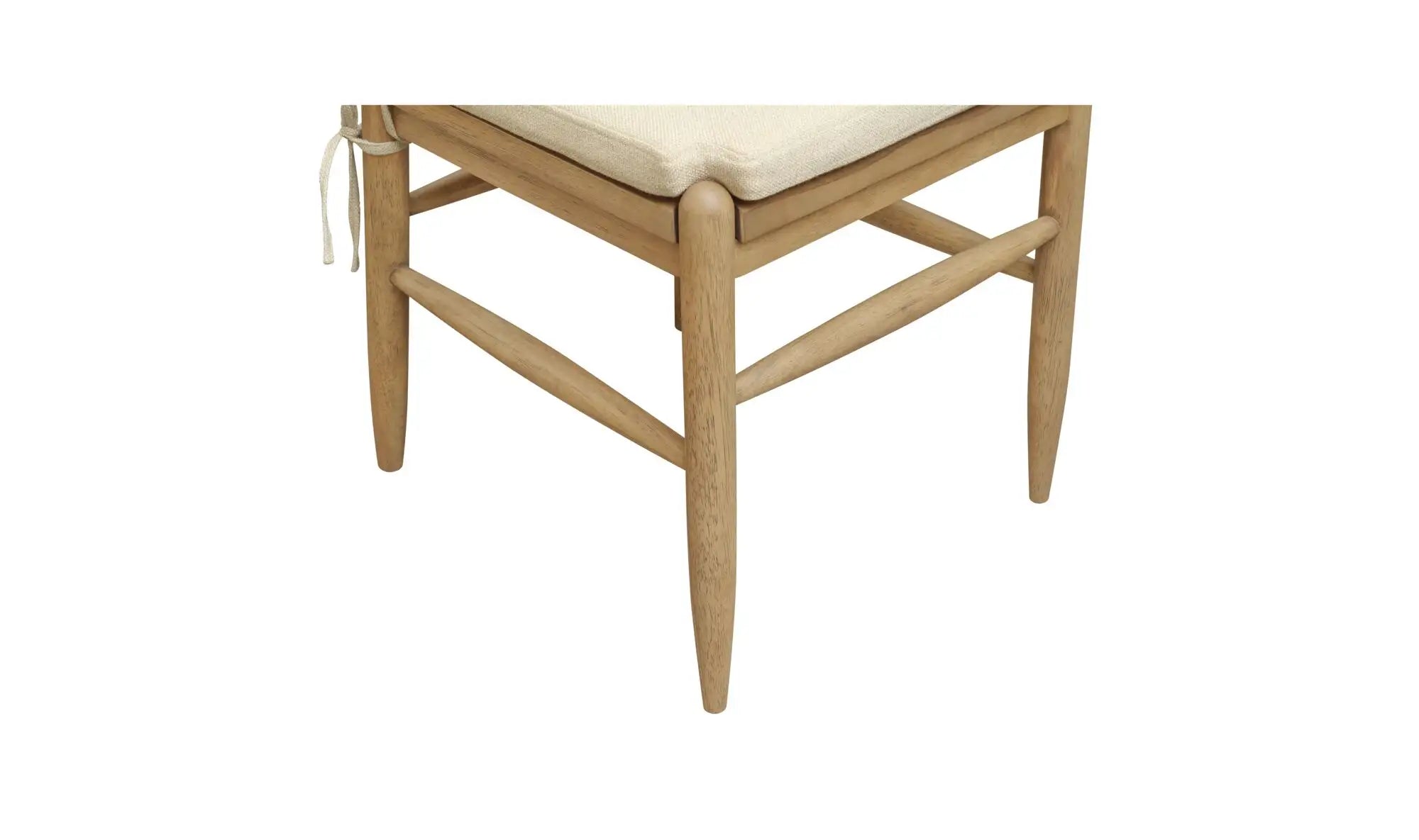 The "Tate" Dining Chair Beige - [Set Of Two]