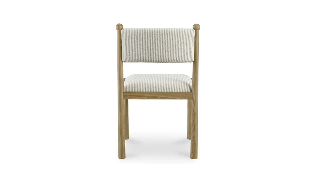 The "Villetta" Dining Chair Stripe [Set of 2]
