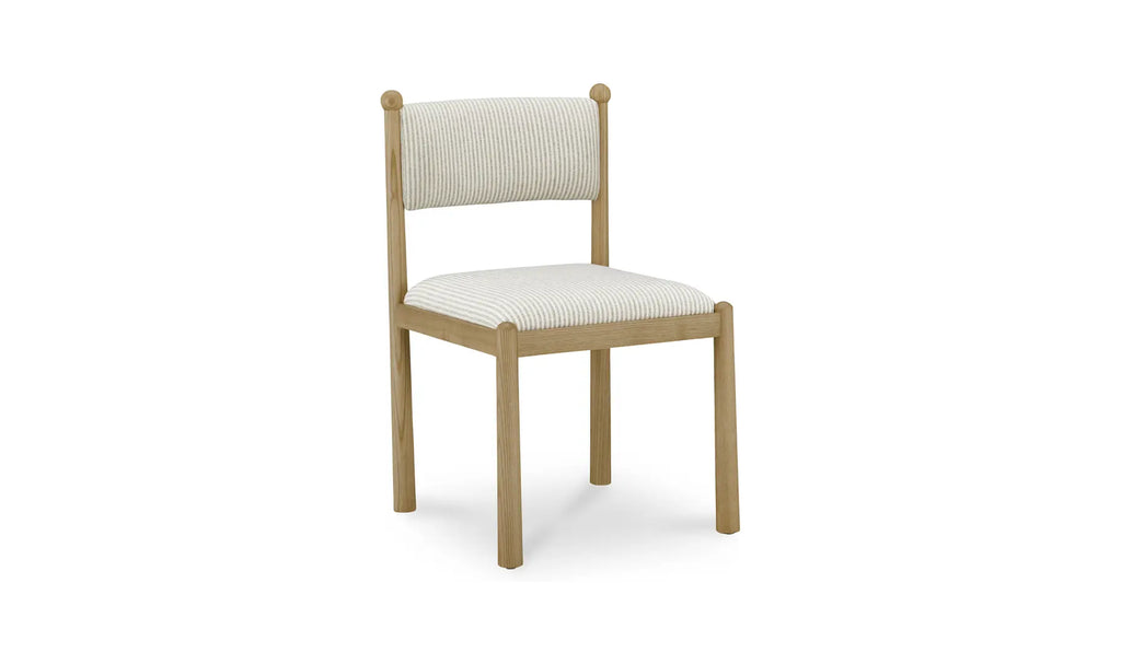 The "Villetta" Dining Chair Stripe [Set of 2]
