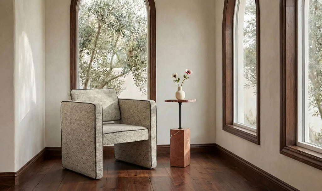 The "Aris" Accent Chair [Pre-Order - Available in Early Sept]